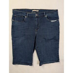 Levis Mens Classic Bermuda Shorts 32 Blue
